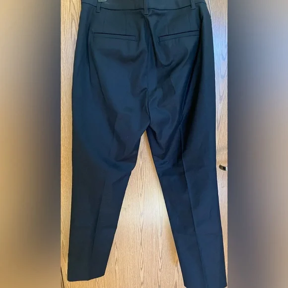 NWOT RLL black label dress pants highrise 4 black straight-leg - Picture 5 of 8